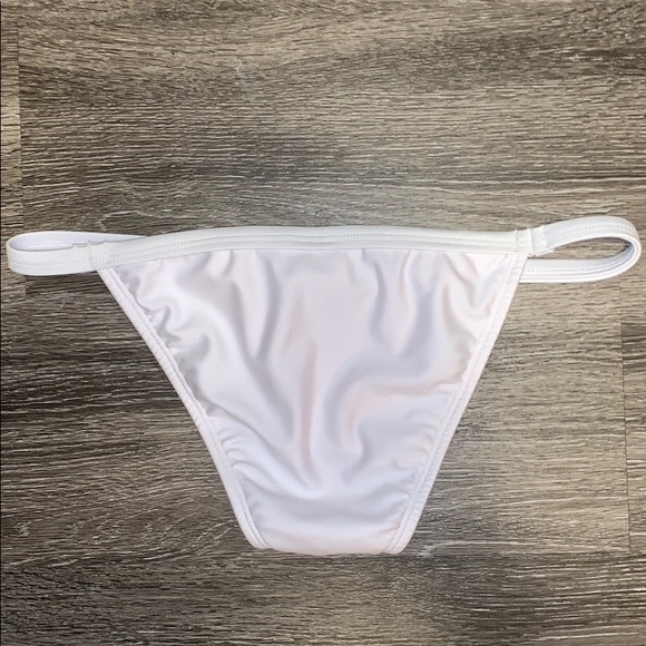 WHITE VEVE BIKINI WITH MULTICOLOR RHINESTONES - Picture 8 of 8